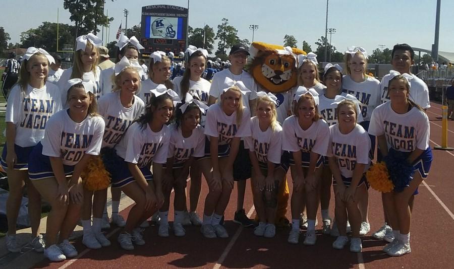 The Klein Cheerleaders show how theyre Jacob Strong