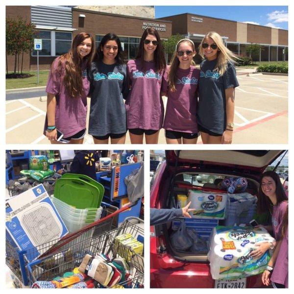 Bearkats Help with Flood Relief