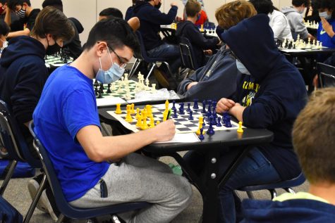 Klein chess club members use sharp focus to compete for the top spot at their competition.