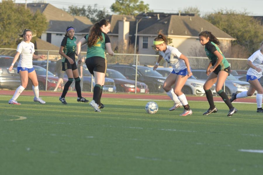 Girls Soccer Team Competes in Playoff Round